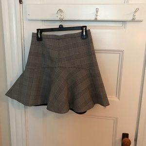 JCrew fit and flare skirt